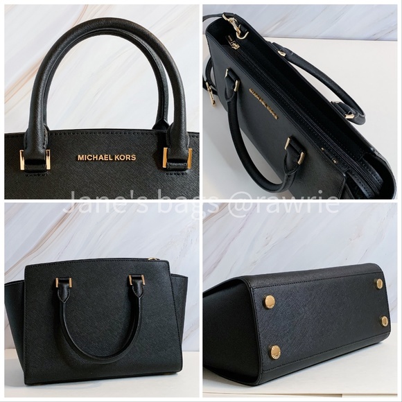 New MK Selma Medium Satchel & Matching Wallet Set - Picture 4 of 8